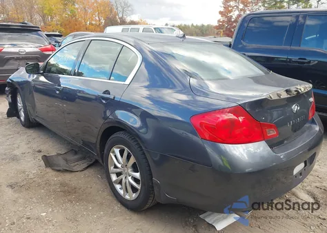 2009 Infiniti G37X z USA, uszkodzony, nr VIN JNKCV61F29M360136